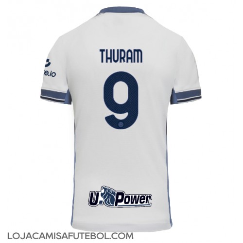 Camisa de Futebol Inter Milan Marcus Thuram #9 Equipamento Secundário 2024-25 Manga Curta